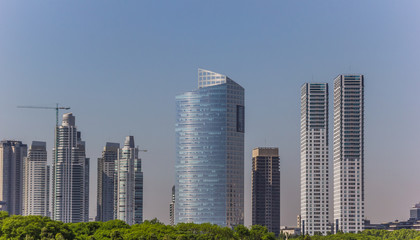 Fototapeta na wymiar Buenos Aires skyline