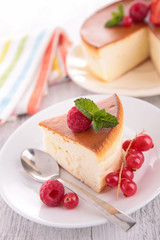cheesecake and berry