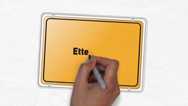 Ettenheim Ortseingangsschild Ortseingang Stadt