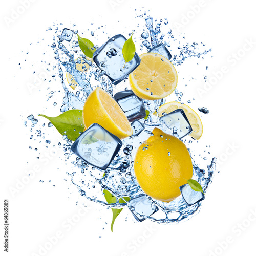 Лимон в воде загрузить