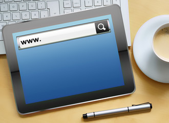 websearch on tablet pc