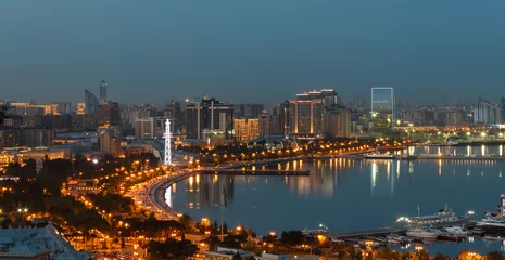 Foto op Plexiglas panorama Baku © alexmu