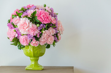 Bouquet in vase