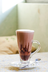 Hot chocolate drink