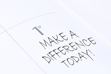 Make a difference