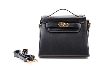 Handbag isolated white background