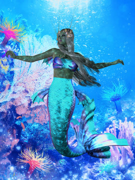 Sea Mermaid © Catmando
