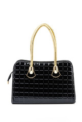 Handbag isolated white background
