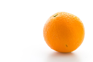 Orange isolated on white