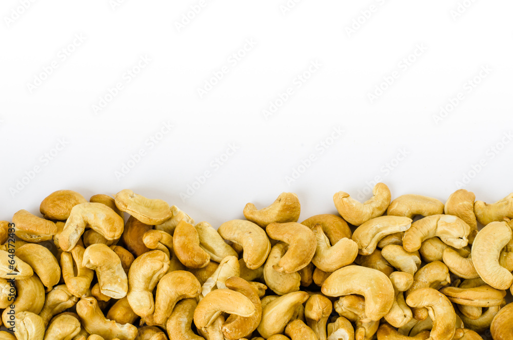 Wall mural cashew nuts