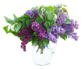 Bunch of Lilac in jar
