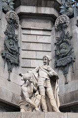 Obraz premium Barcelona Christopher Columbus