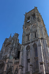 Fototapeta na wymiar Katedra St Jacques Dieppe