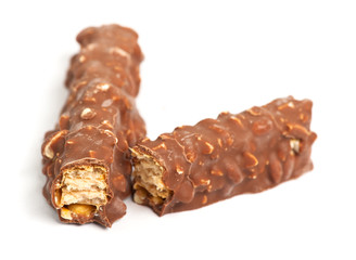 Piece of chocolate candy