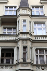 Fototapeta premium Facade of beige palace