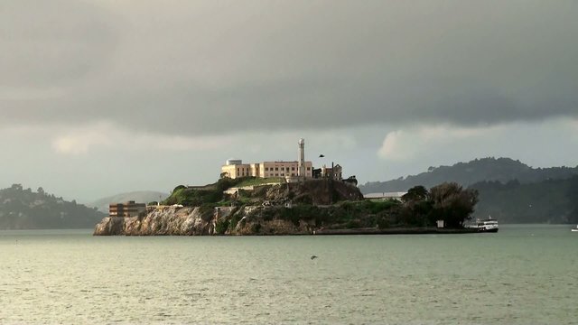 Alcatraz Island Federal Penitentiary.