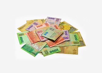 Obraz na płótnie Canvas Sri Lankan Currency Rupee Notes
