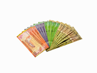 Sri Lankan Currency Rupee Notes