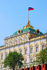 Fototapeta na wymiar Moscow Kremlin. Big Kremlin palace.