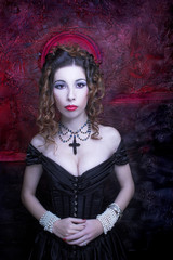 Victorian lady.