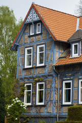 Fachwerkhaus Blau