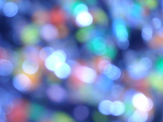 birthday party ornaments blur