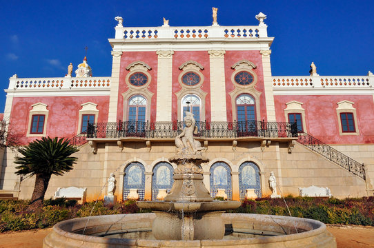 Estoi Palace in Estoi, Portugal