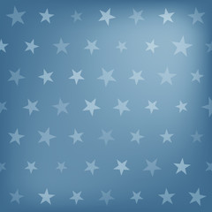 Blue stars pattern