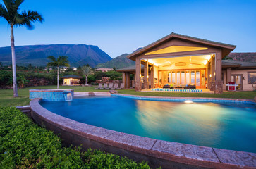 Luxury home with swimming pool