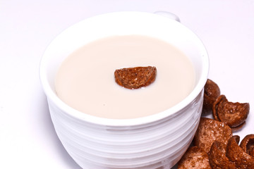 the chocolate with milk