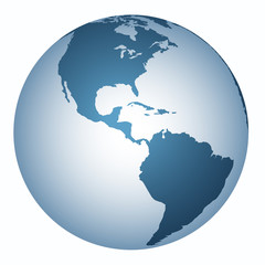 Yer küre  (Amerika  Kıtası )