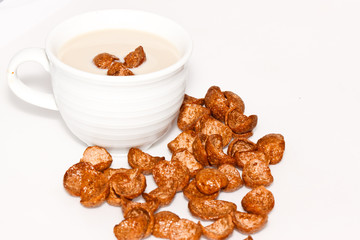 the chocolate with milk