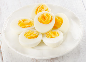 Boiled eggs