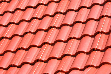red roof tiles texture