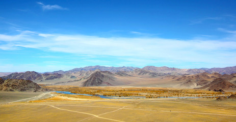 Fototapeta na wymiar Mongolian landscape