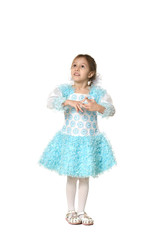 Emotional little girl