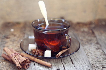 tea in cup