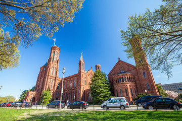 Smithsonian Castle in Washington DC