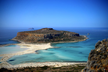 Fototapeta na wymiar Coast of Crete island in Greece