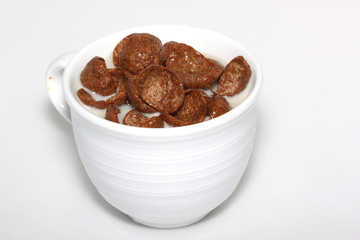the chocolate with milk
