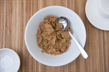 Corn flake without milk