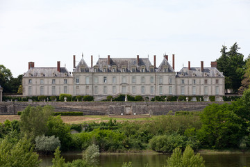 Fototapeta na wymiar Chateau de Menars. Dolina Loary, Francja