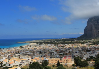 Fototapeta premium Panorama di San Vito Lo Capo