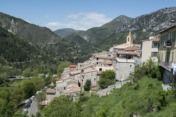 Fototapeta na wymiar Village de saint agnes