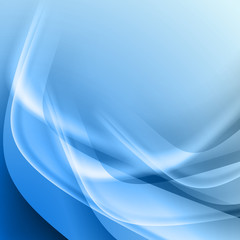 Fototapeta premium Blue abstract background