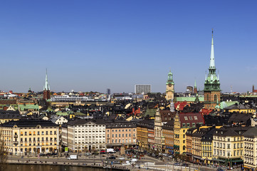 Obraz premium Kornhamnstorg square, Stockholm