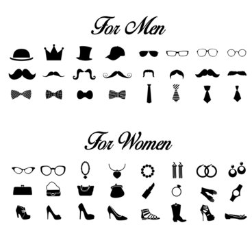 Pictos Homme et Femme