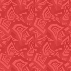 Red seamless chaotic  pattern background