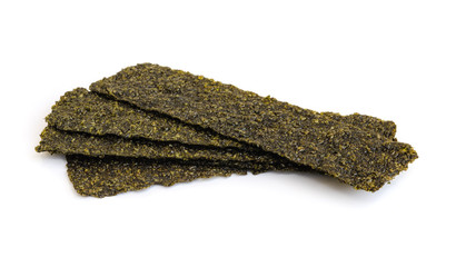 Roasted seaweed snack.