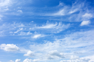 Cloudy sky background